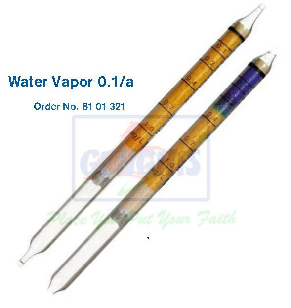 Draeger-Tubes 8101321 Water Vapor 0.1/a